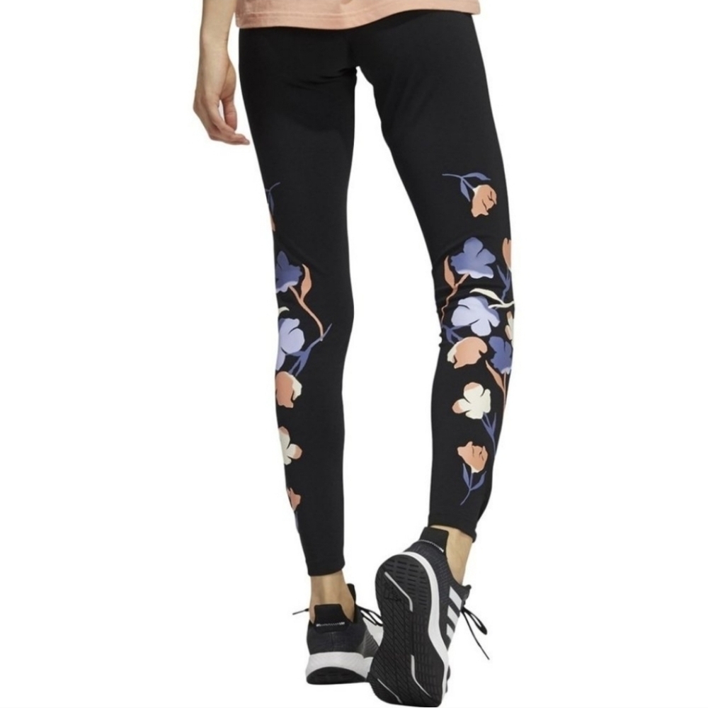 Adidas GFX Floral tights size xs - Picture 4 of 11
